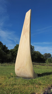 poplar, metal; 245 x 70 x 80 cm; 2011